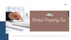 Rental Property Income and Accelerated Depreciation